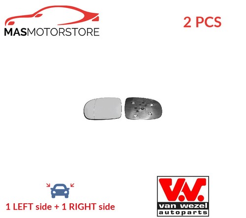 Rear view mirror glass pair - mirror,