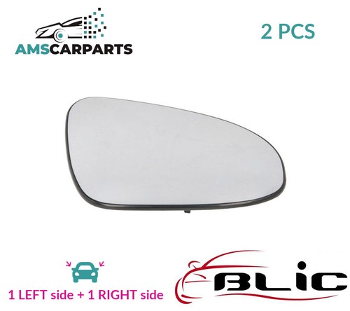 Rear view mirror glass pair - view,
