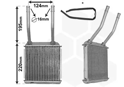 Heater core mechanically - heater,