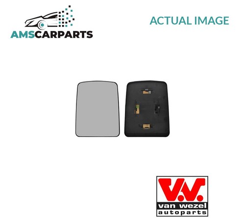 Rear view mirror glass - rear, lhd