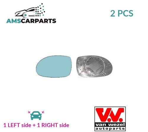 Rear view mirror glass pair - mirror,
