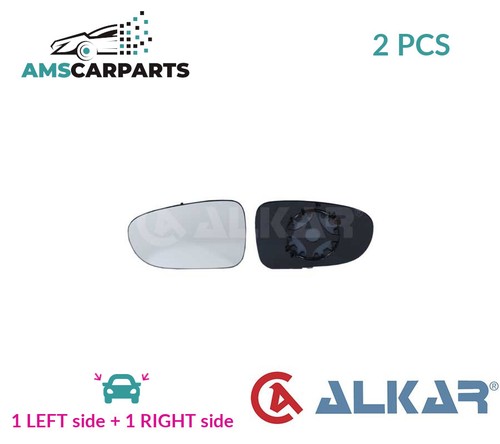 Rear view mirror - rear, pair