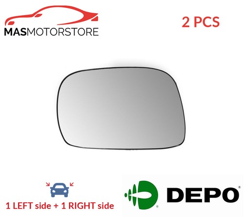Rear view mirror glass - mirror, pair