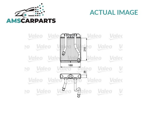 Heater radiator exchanger - heater,