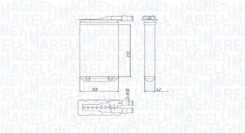New heat exchanger interior - new, exchanger,