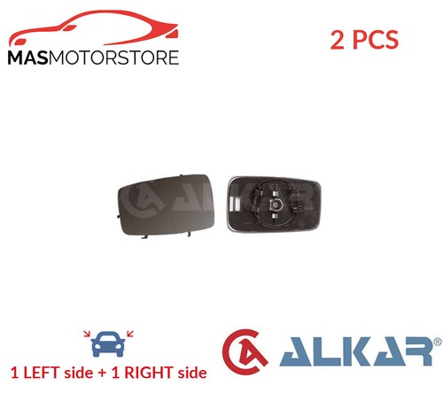 Rear view mirror glass pair - rear,