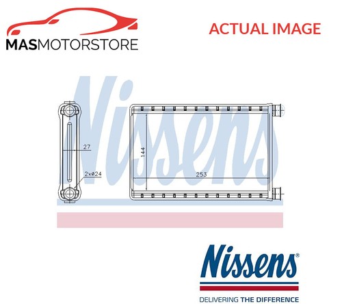 Heater radiator exchanger - heater,
