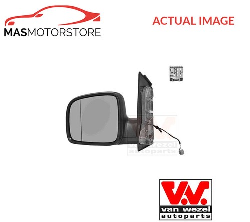 Outside rear view mirror - view, lhd
