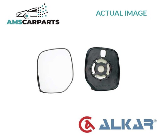 Rear view mirror glass - view, lhd