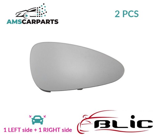 Rear view mirror glass - mirror, pair