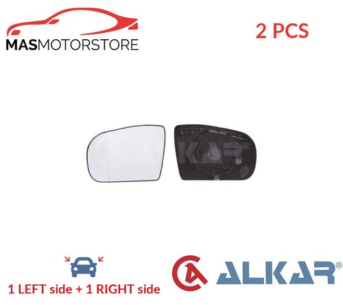 Rear view mirror glass pair - view,