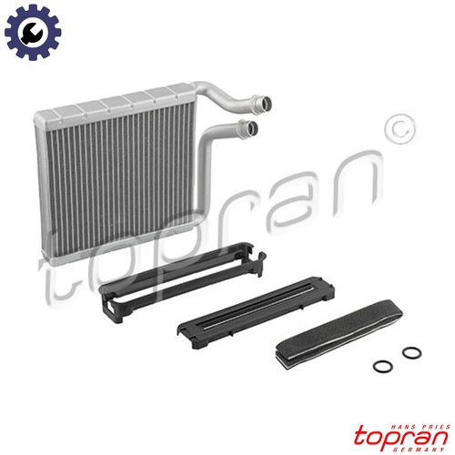 Heat exchanger interior - heat,