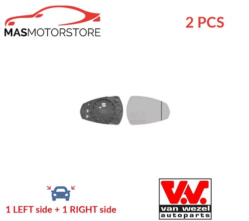 Rear view mirror glass pair - mirror,
