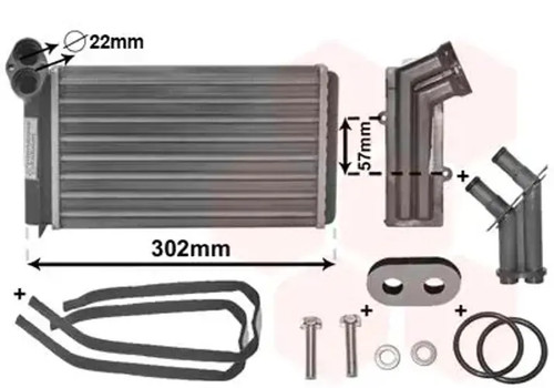 Heater core mechanically - heater,