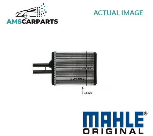 Heater radiator exchanger - exchanger, lhd