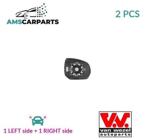 Rear view mirror glass pair - view,