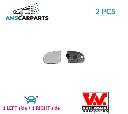 Rear view mirror - rear, pair