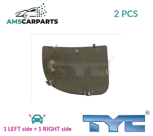 Rear view mirror glass - glass, pair
