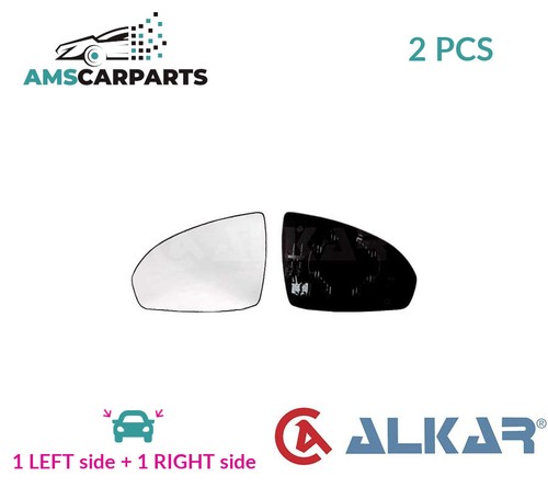 Rear view mirror glass - mirror, pair