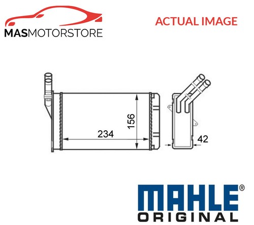 Heater radiator exchanger - heater,