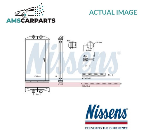 Heater radiator exchanger - heater,
