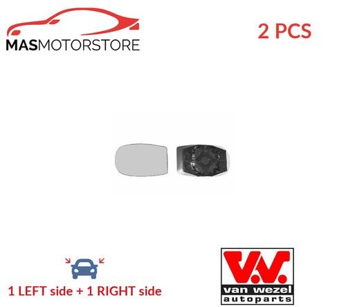 Rear view mirror glass pair - view,
