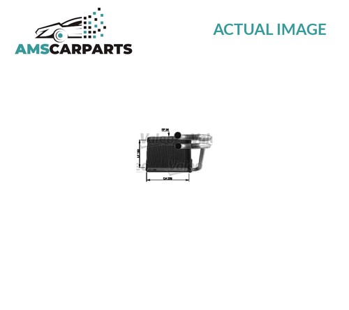 Heater radiator exchanger lhd - heater,