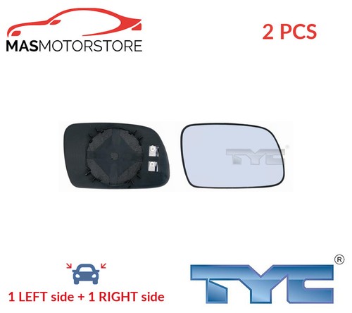 Rear view mirror glass pair - rear,