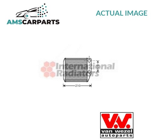 Heater radiator exchanger - exchanger, lhd