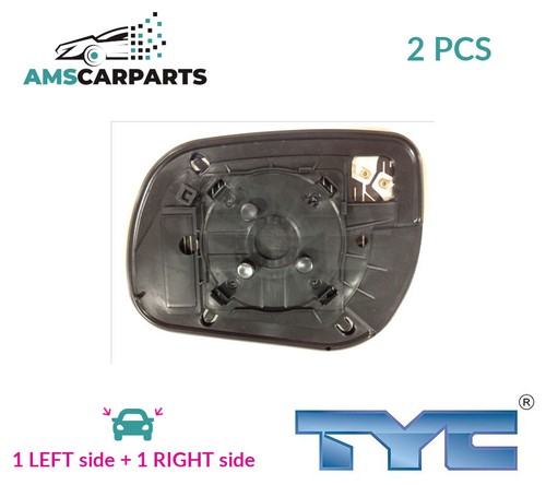 Rear view mirror - rear, pair