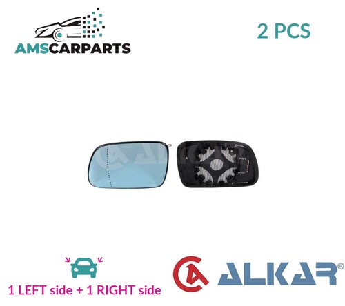 Rear view mirror glass - rear, pair