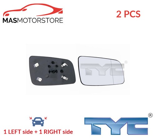 Rear view mirror glass - mirror, pair