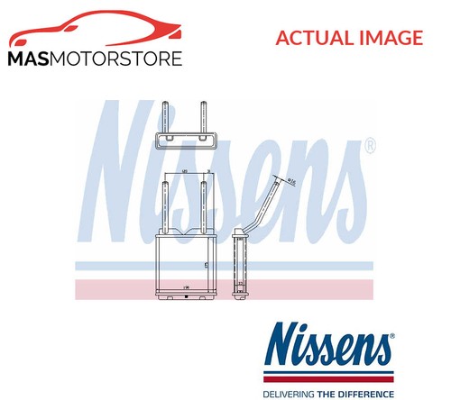 Heater radiator exchanger - radiator, lhd