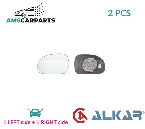 Rear view mirror glass pair - mirror,