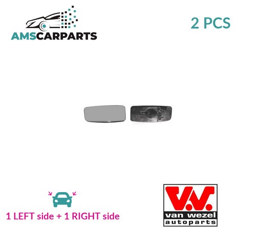 Rear view mirror glass pair - view,