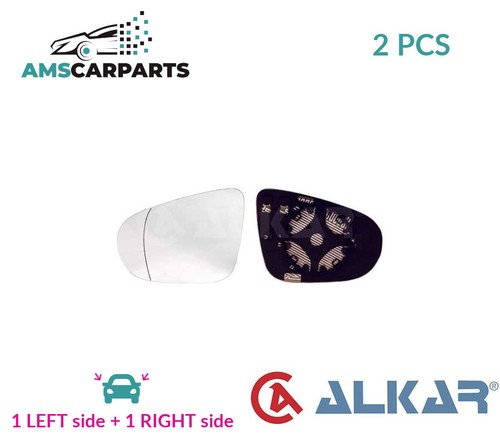 Rear view mirror glass - rear, pair