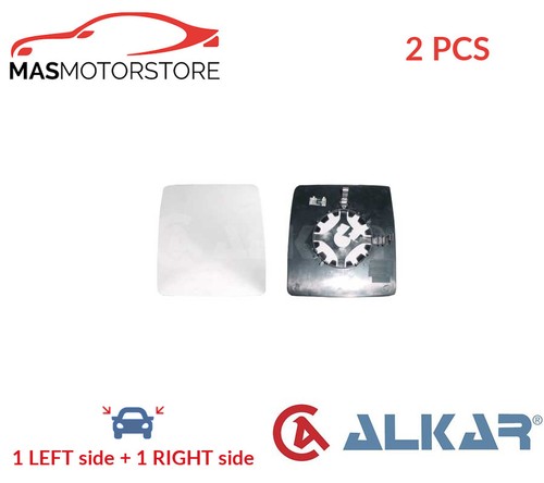 Rear view mirror glass pair - view,