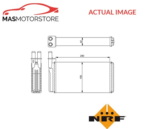 Heater radiator exchanger lhd - exchanger,