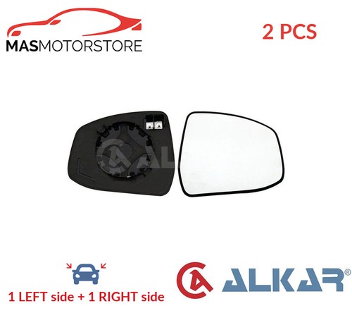 Rear view mirror glass - glass, pair