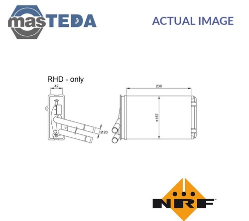 54302 heater radiator - 54302,