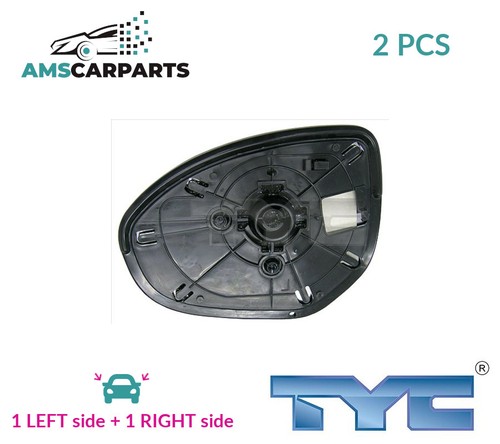 Rear view mirror glass pair - mirror,