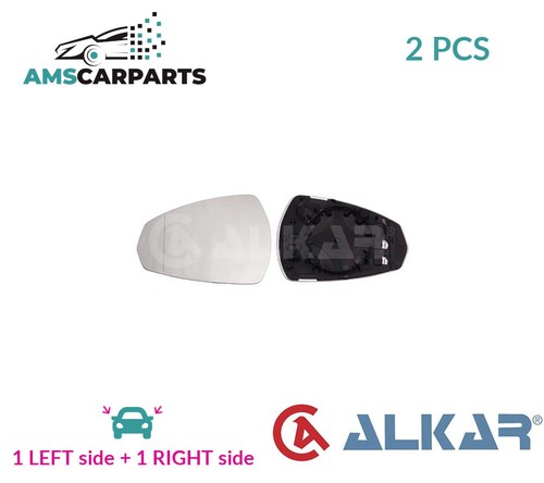 Rear view mirror glass pair - glass,