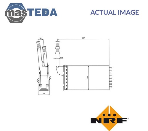 58064 heater radiator - 58064,