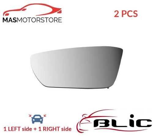 Rear view mirror glass pair - rear,