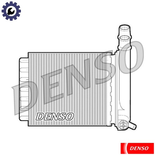 Heat exchanger interior - heat,