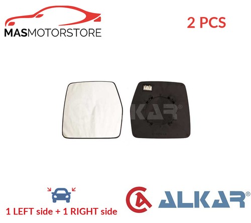 Rear view mirror glass pair - view,