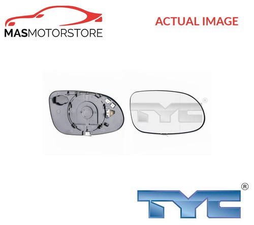 Rear view mirror glass - rear, lhd