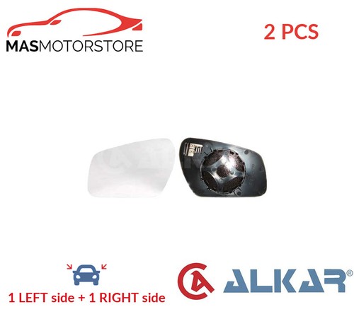 Rear view mirror glass pair - view,