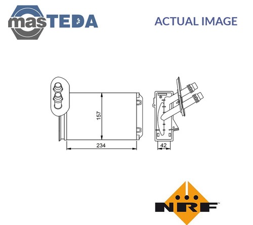 58223 heater radiator - 58223,