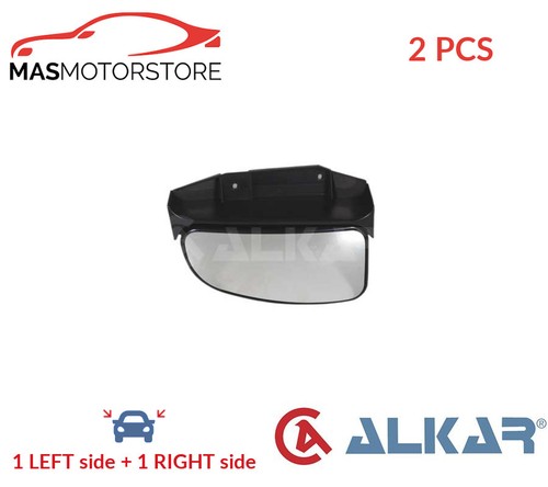 Rear view mirror - glass, pair